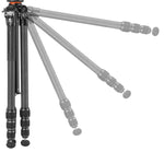 VEO 5 264CPS-38 Full-Size Carbon Tripod w/ Multi-Action Pan Head