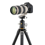 VEO 5 304AB-250S Aluminum Tripod w/ Dual-Axis Ball Head for Cameras & Smartphones