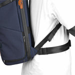 VEO CITY B42 Medium Camera Backpack w/ Pouch - Navy Blue