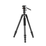 Vesta GO 264 CV12 Carbon Travel Tripod w/ Counterbalancing Video Head