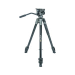 VEO 2 PRO 263AV ALUMINUM TRIPOD WITH 2-WAY VIDEO PAN HEAD - RATED AT 11LBS/5KG