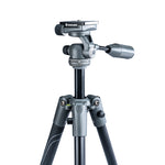 VEO 2 PRO 203AO ALUMINUM TRIPOD WITH 2-WAY PAN HEAD - RATED AT 6.6LBS/3KG