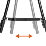 QUEST B62 Portable Shooting Bipod with U-Shaped Yoke