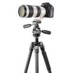 VEO 3 263CPS Carbon Fiber Tripod w/ Three-Way Pan Head