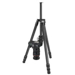 VEO 3 303CB Carbon Fiber Camera Tripod w/ Dual-Axis Ball Head