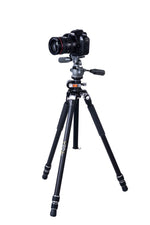 VEO 3+ 263AP | Professional  Aluminum Tripod with Panhead | Overhead Shooting