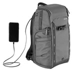 VEO Adaptor R48 Gray Camera Backpack w/ USB Port - Rear Access