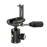 VEO BP-120T Ball Head w/ Handle -- Camera & Smartphone Compatible