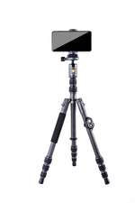 VEO 3 GO 204CB Carbon Fiber Tripod / Monopod with Ball Head, Bluetooth Remote, SPC