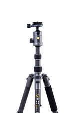 VEO 3 GO 235CB Carbon Fiber Tripod / Monopod with Ball Head, Bluetooth Remote, SPC