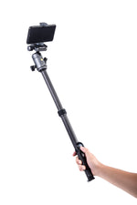 VEO 3 GO 265HCB Carbon Fiber Tripod / Monopod with Ball Head, Bluetooth Remote, SPC